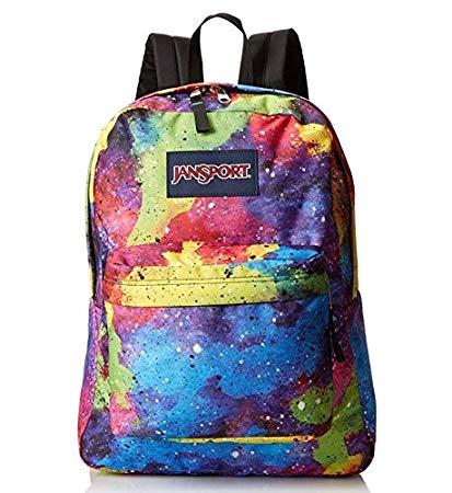 JanSport Galaxy Logo - Amazon.com: Jansport Black Label Rainbow Galaxy Spray Can Superbreak ...