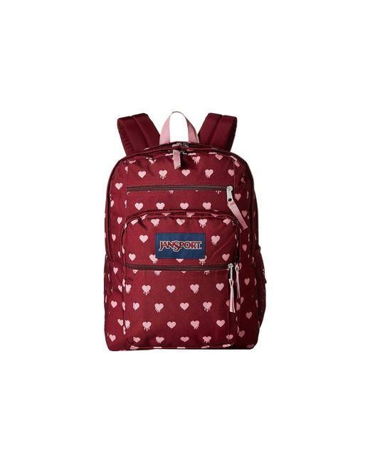 JanSport Galaxy Logo - Lyst - Jansport Big Student (galaxy) Backpack Bags in Red for Men