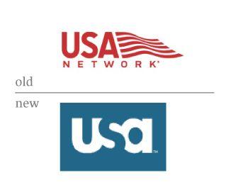 Old Usa Logo - Speak Up Archive: Recent Rebrandings 7: Television