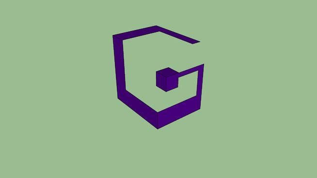GameCube Logo - Gamecube logo | 3D Warehouse