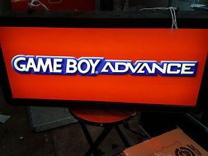 GameCube Logo - Official Nintendo Gameboy Advance /Gamecube Logo Light Sign Display