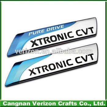 Verizv Car Logo - Customized Auto Body Decoration Stickers Hard Plastic Name Badge 3D