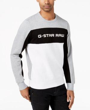 Macy's White Star Logo - G-STAR RAW G-STAR RAW MEN'S SWANDO LOGO SWEATSHIRT, CREATED FOR ...