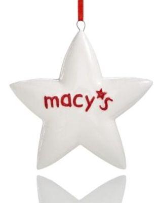 Macy's White Star Logo - New Savings on Macy's Collectible Star Balloon Christmas Ornament ...