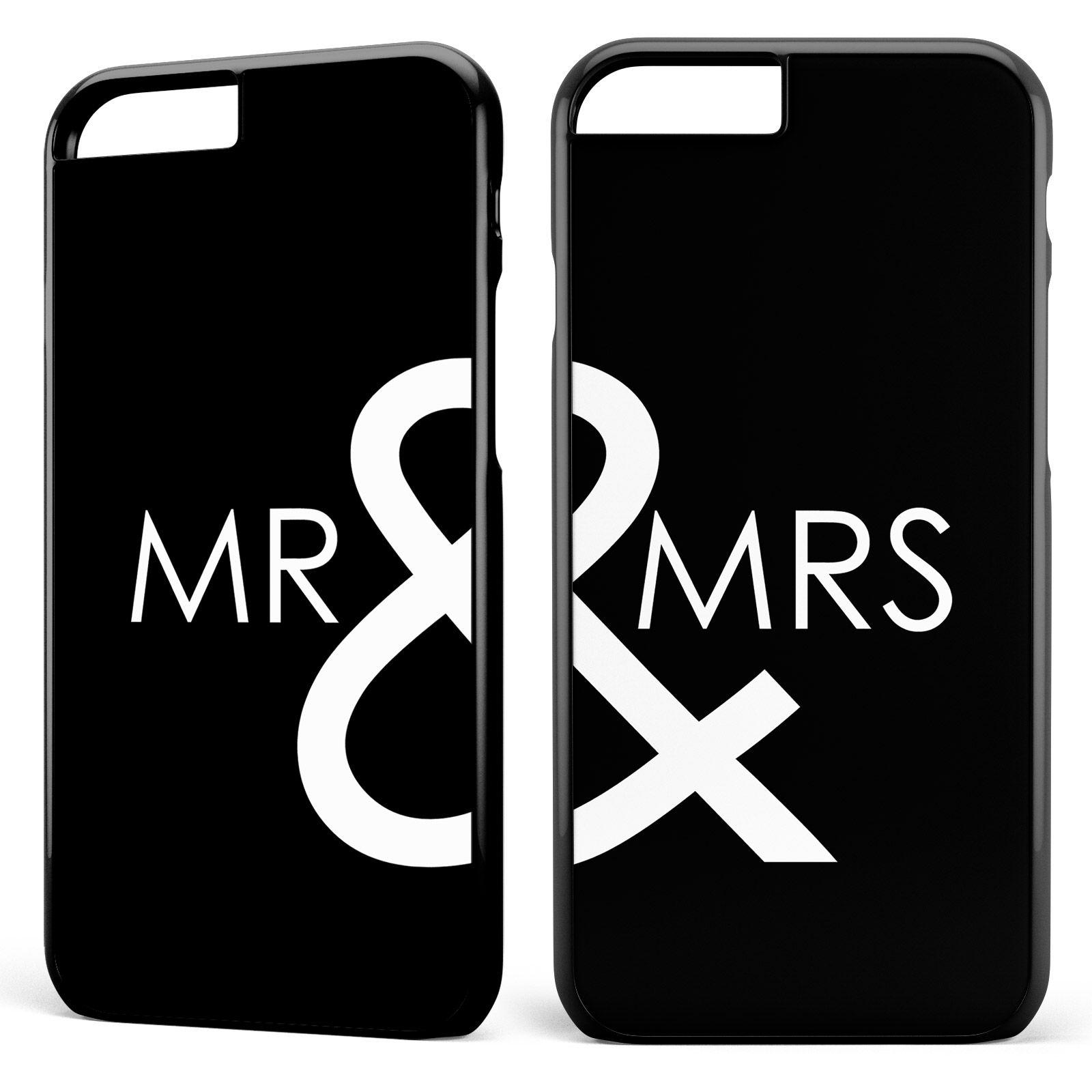 Samsung S5 Logo - Twin Set 'MR & MRS' Phone Cases for Samsung S5 S6 S7 S8 / iPhone 4 5 ...