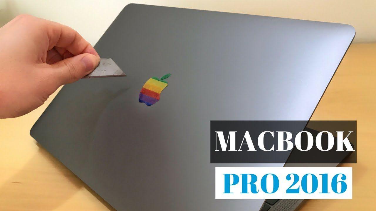 2016 New Apple Logo - How to Make a DIY Retro Apple Logo for Your Macbook Pro (2016/2017 ...
