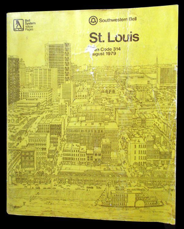 Vintage Yellow Pages Logo - Vintage 1979 St. Louis Yellow Pages Southwestern Bell