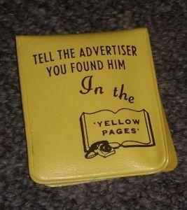 Vintage Yellow Pages Logo - Vintage Bell System Yellow Pages Advertising promo THREAD KIT ...