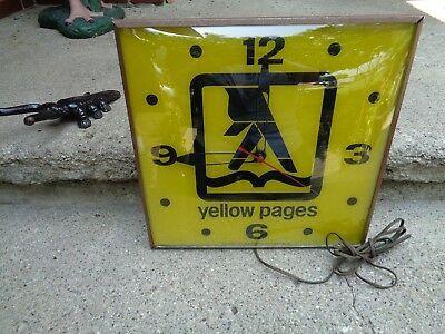 Vintage Yellow Pages Logo - VINTAGE YELLOW PAGES Notepad Pencil Keyholder Let Your Fingers Do