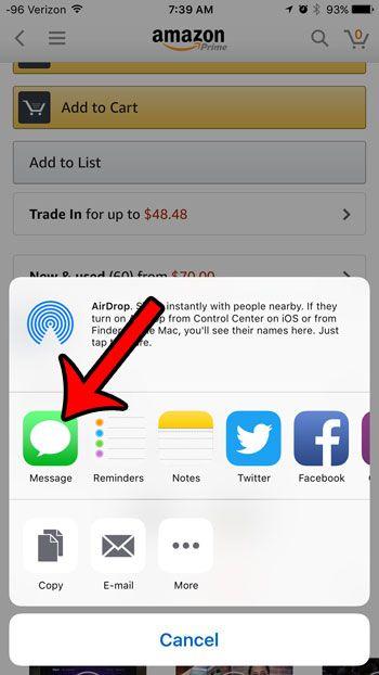 Amazon iPhone App Logo - How to Share a Link from the Amazon iPhone App - Solve Your Tech