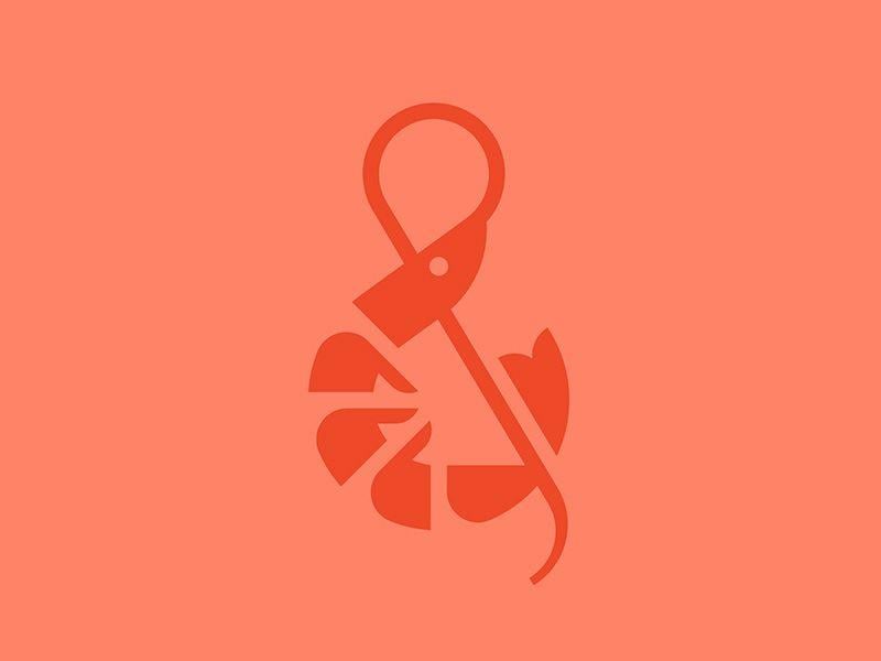 Red and Orange Ampersand Logo - What Is An Ampersand And What Does It Mean?