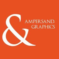 Red and Orange Ampersand Logo - Ampersand Graphics Design Heights, Brooklyn, NY