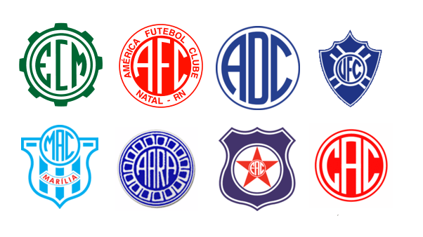 Old Soccer Logo - Brazilian Soccer Logos – Emblemetric