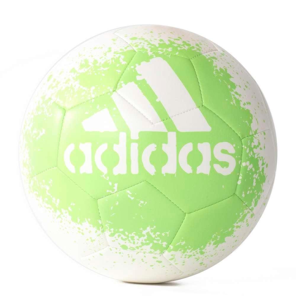 White X Green Ball Logo - Stefans Soccer - Wisconsin - adidas X Glider II Ball - White/Solar Green