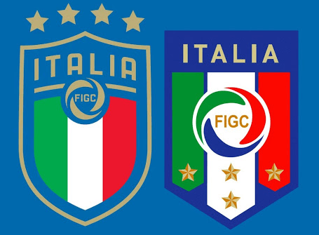 Old Soccer Logo - Italy updates their soccer crest. Chris Creamer's SportsLogos.Net