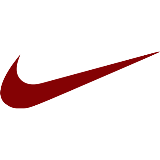 Maroon Nike Logo - Maroon nike icon maroon site logo icons