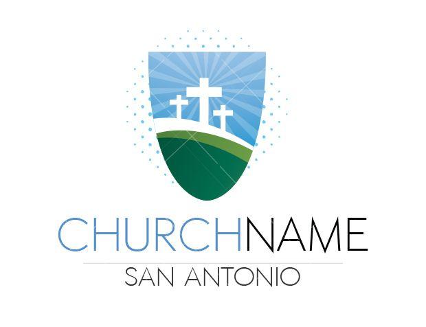 Church Shield Logo - Cross Shield Church. Church Logos. Church logo, Logos