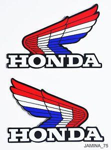 Honda Motocross Logo - Honda Wing CR CR250 Elsinore Motocross ATV ATC Fuel Gas Tank Sticker ...