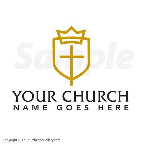 Church Shield Logo - Crown and Shield ST Logo