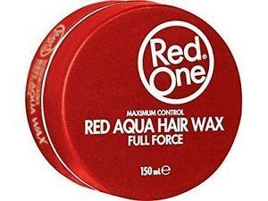 Red One Logo - 6x RedOne Red Aqua Hair Wax Full Force 150ml | eBay