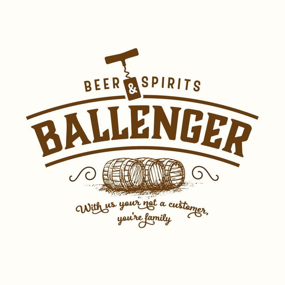 Brown Beer Logo - 26 brown logos that you can depend on - 99designs