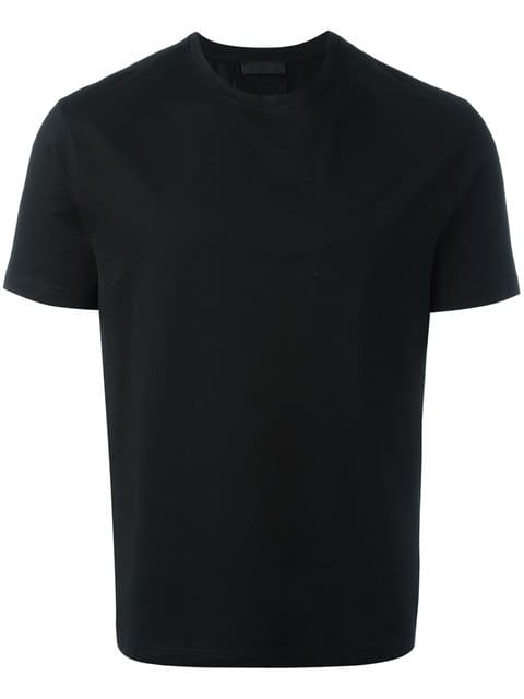 Three Black Triangle Logo - Prada Three-Pack Black Triangle Logo T-Shirt | ModeSens