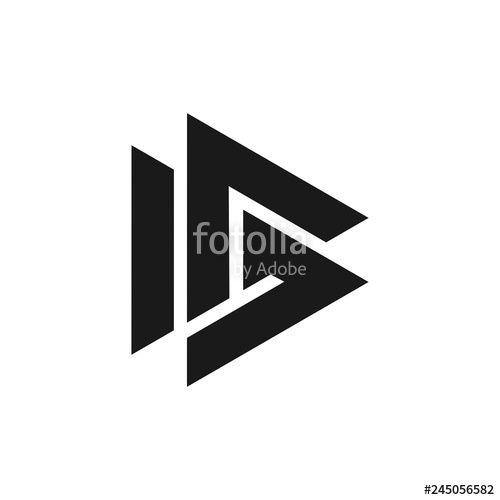 Three Black Triangle Logo - three triangle logo vector.