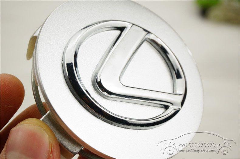 Silver Oval Logo - 4x 62mm Silver Lexus Wheel Center Hub Caps Oval Logo fit RX300 RX330