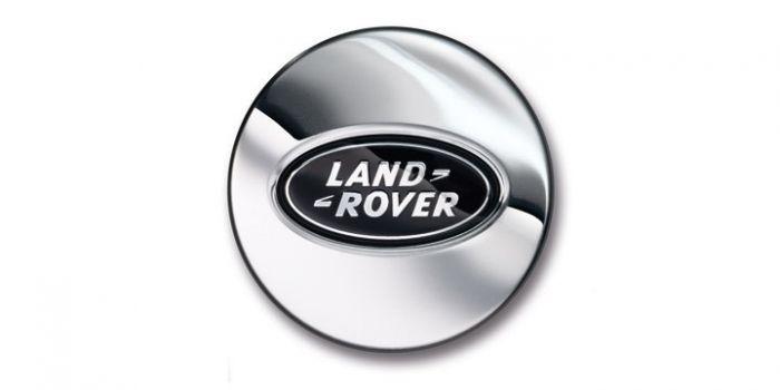 Silver Oval Logo - RRJ500060WYU - Supercharged Land Rover and Range Rover Wheel Centre ...