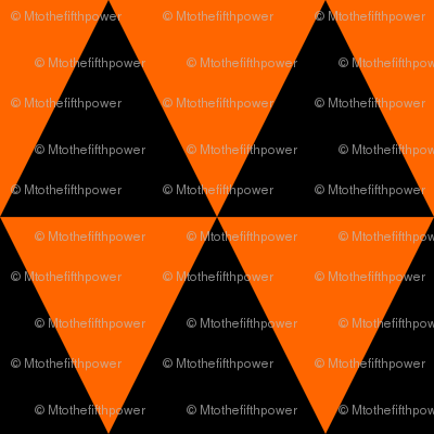 Three Black Triangle Logo - Three Inch Orange and Black Triangles wallpaper - mtothefifthpower ...