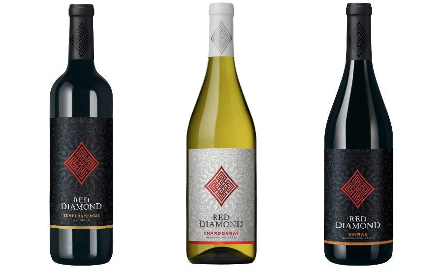 Wine Red Diamond Logo - Red Diamond Wine Introduces New Modern Packaging | 2015-07-24 ...