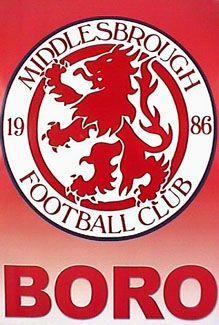 Middlesbrough Logo - Middlesbrough FC OFFICIAL CREST Logo Poster ~available at www ...