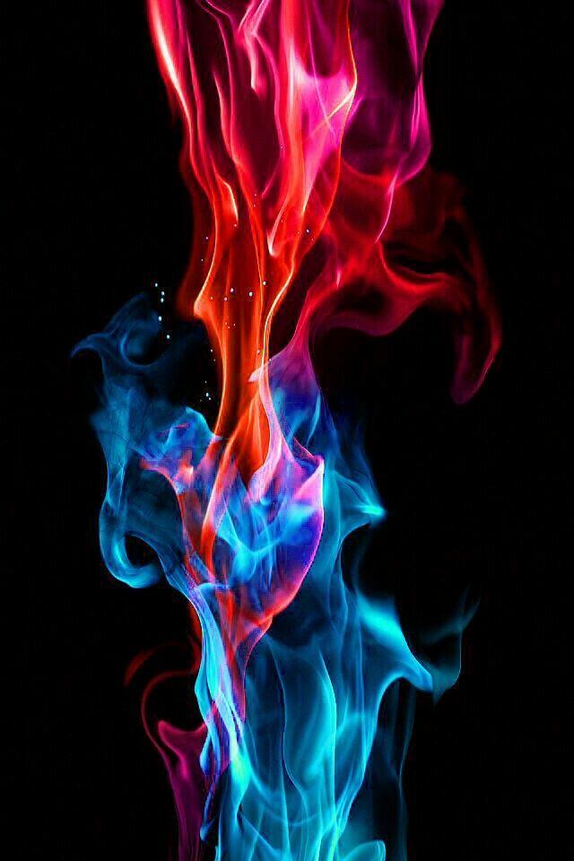 Blue Red Flame Logo - Red Ice, Blue Fire. Fire, Smoke art