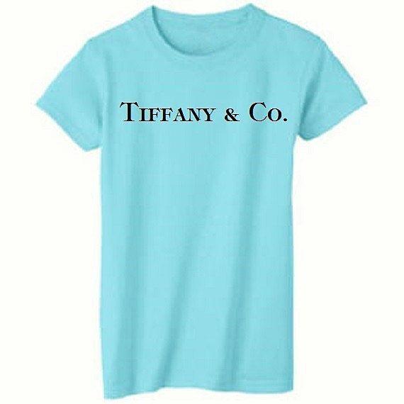Tiffany and Company Logo - Tiffany & Co. Inspired logo Tshirt Tiffany Blue by Huelala, $20.00 ...