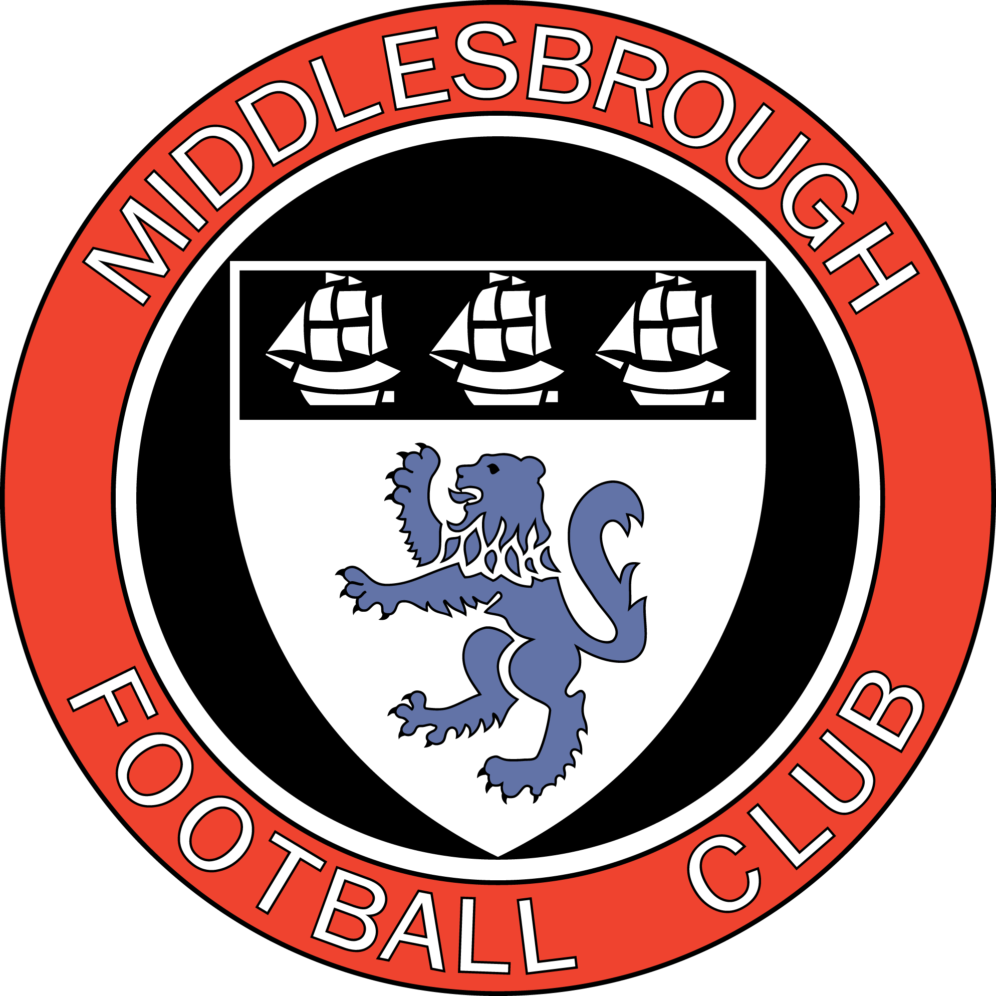 Middlesbrough Logo - Middlesbrough FC. Football Badges of Honor