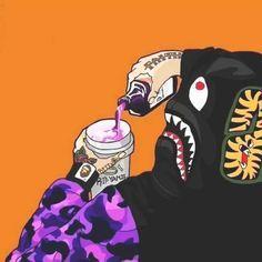 BAPE Cartoon Logo - LogoDix