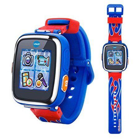 Blue Red Flame Logo - VTech Kidizoom Smartwatch DX