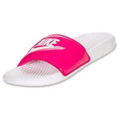 Hot Pink Nike Logo - 7 Best PINK NIKE SLIDES images | Nike shoes, Free runs, Nike free shoes