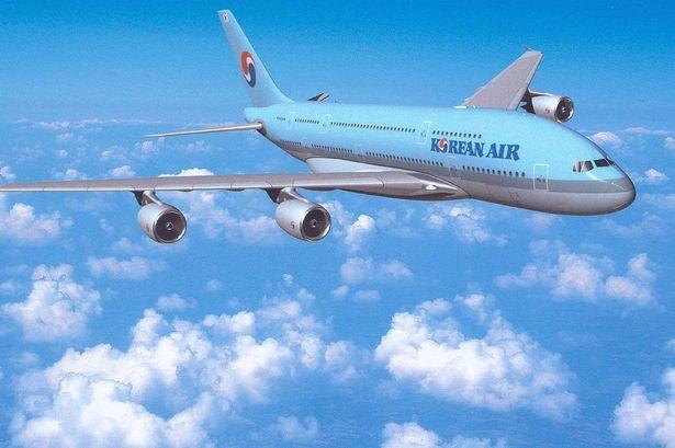 South Korean Airline Logo - Korean Air to return to Glasgow with four chartered flights ...
