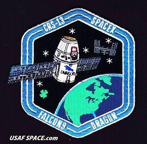 NASA Dragon Logo - CRS-13 - SPACEX ORIGINAL FALCON-9 DRAGON F-9 ISS NASA RESUPPLY ...