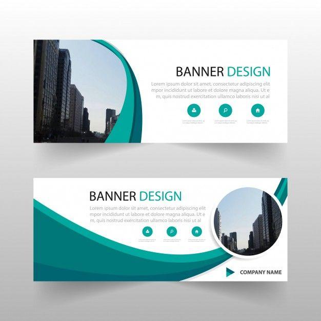 Green Circle Company Logo - Green circle abstract banner template design Vector | Free Download