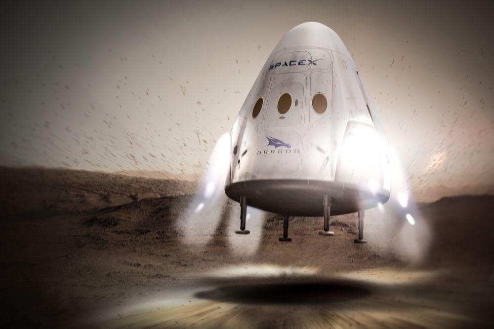 NASA Dragon Logo - How SpaceX And NASA Will Work Together To Put A Dragon On Mars ...