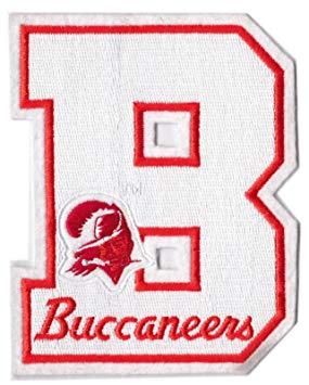 5 Letter Logo - Tampa Bay Buccaneers NFL Football Vintage 5 Letter Logo Team Patch