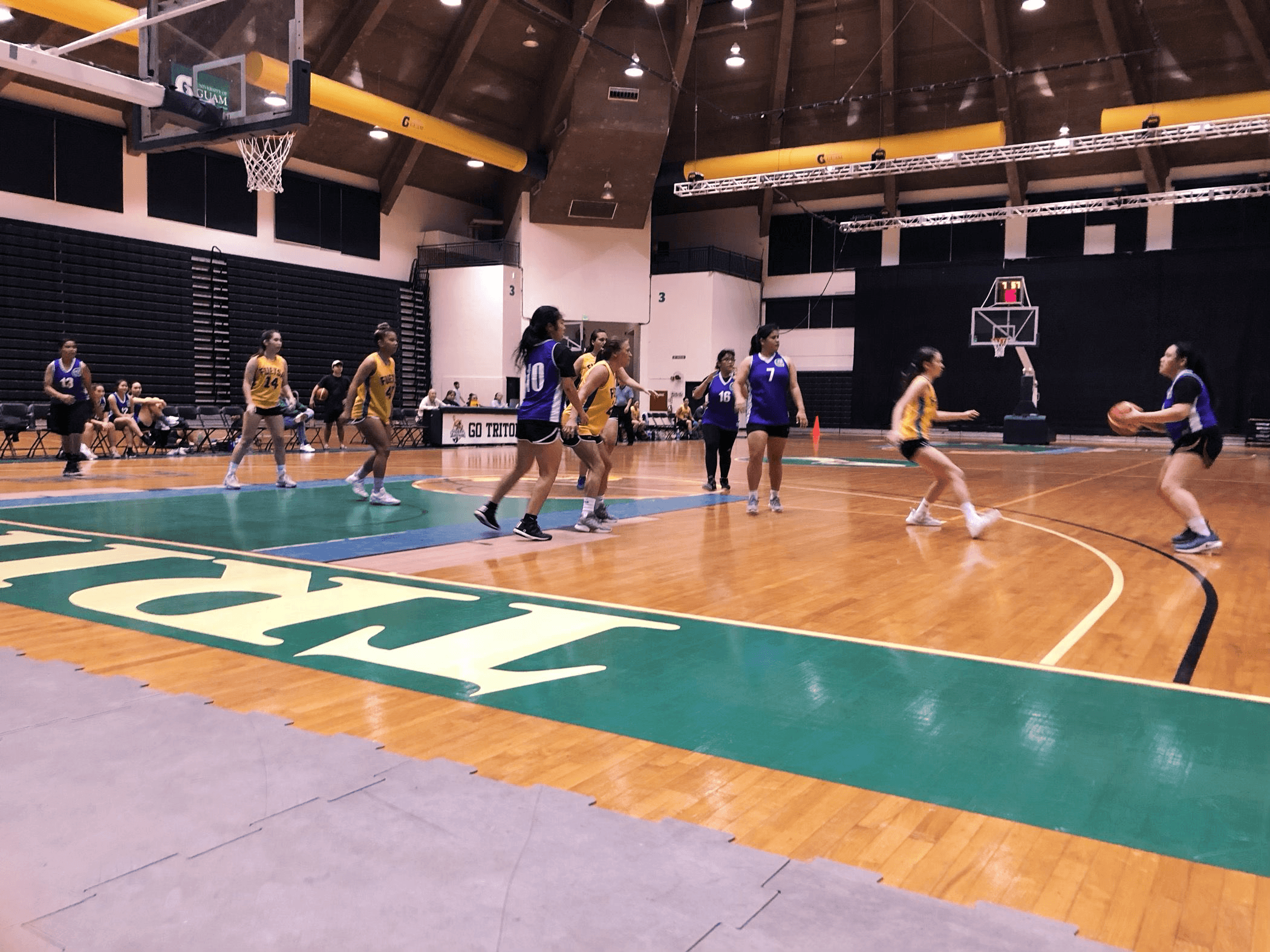 Tridents Basketball Logo - Lady Trident Basketball Drops Game To Fuesta 76 40. University Of Guam