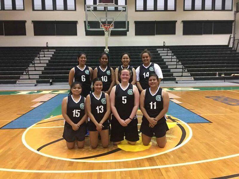 Tridents Basketball Logo - The University of Guam Women's Club Basketball Team Plays First Game ...