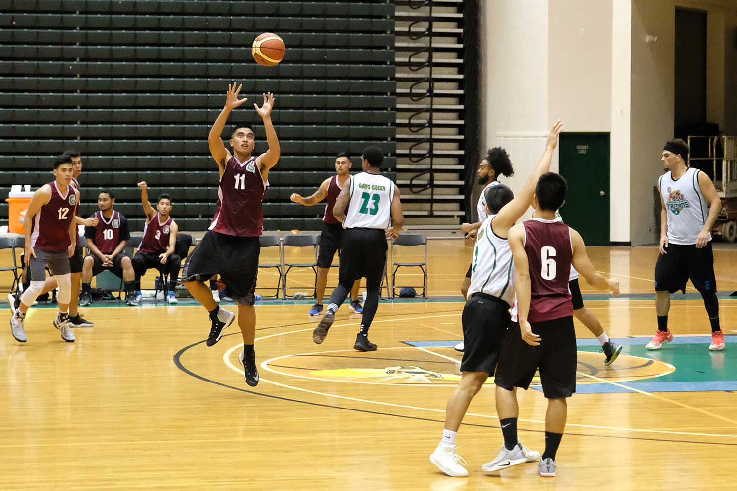 Tridents Basketball Logo - UOG Recreation Trident Men's Basketball Club Drops 126-96 Game To ...