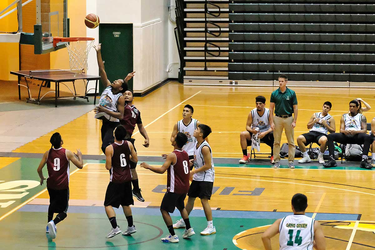 Tridents Basketball Logo - UOG Tritons Defeat UOG Tridents 144-69 In TMBL | University of Guam