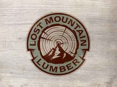 Lumber Logo - Lost Mountain Lumber by Jerron Ames on Dribbble