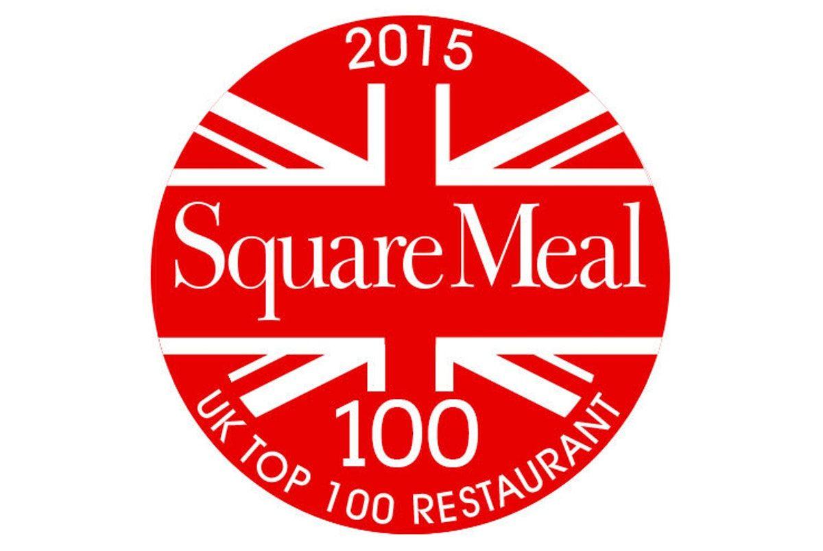 Restaurant with Red Oval Logo - The Square Meal annual round-up of Britain's 100 best restaurants ...