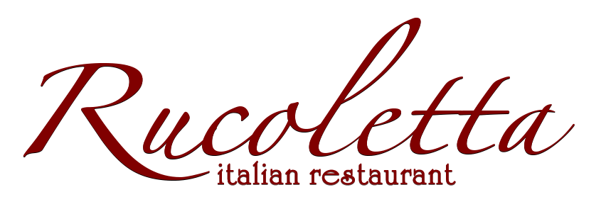 Restaurant with Red Oval Logo - Rucoletta Restaurant